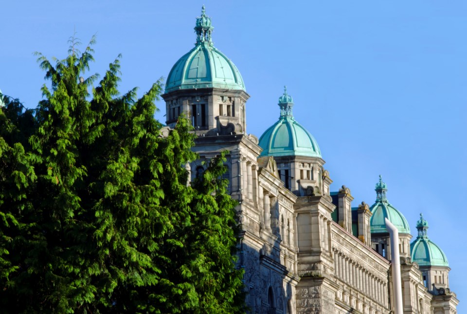 photo of the BC legislature